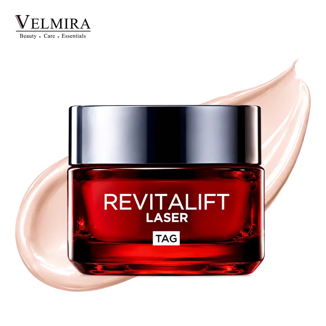 کرم روز ضدچروک لورآل پاریس جوانساز و سفت‌کننده حجم ۵۰ میلی‌لیتر | Revitalift Laser Day Cream SPF 25