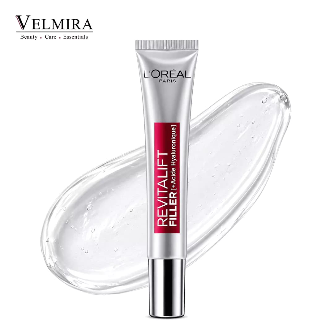کرم دور چشم لورآل پاریس رویتالیفت ضدچروک و آبرسان حجم ۱۵ میلی‌لیتر | L’Oréal Paris Revitalift Filler [HA]