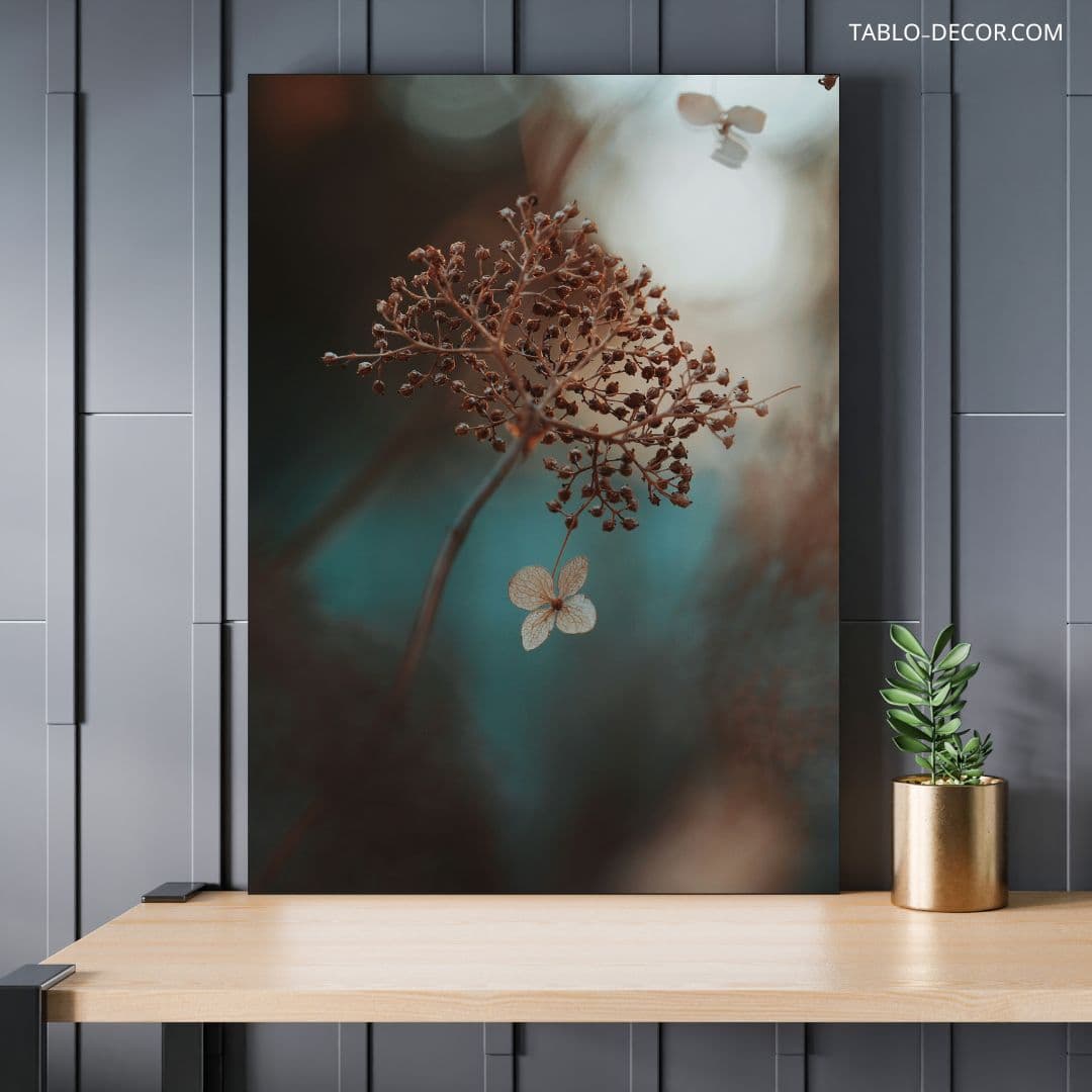 تابلو دکوراتیو شاخه و گل branches and flowers