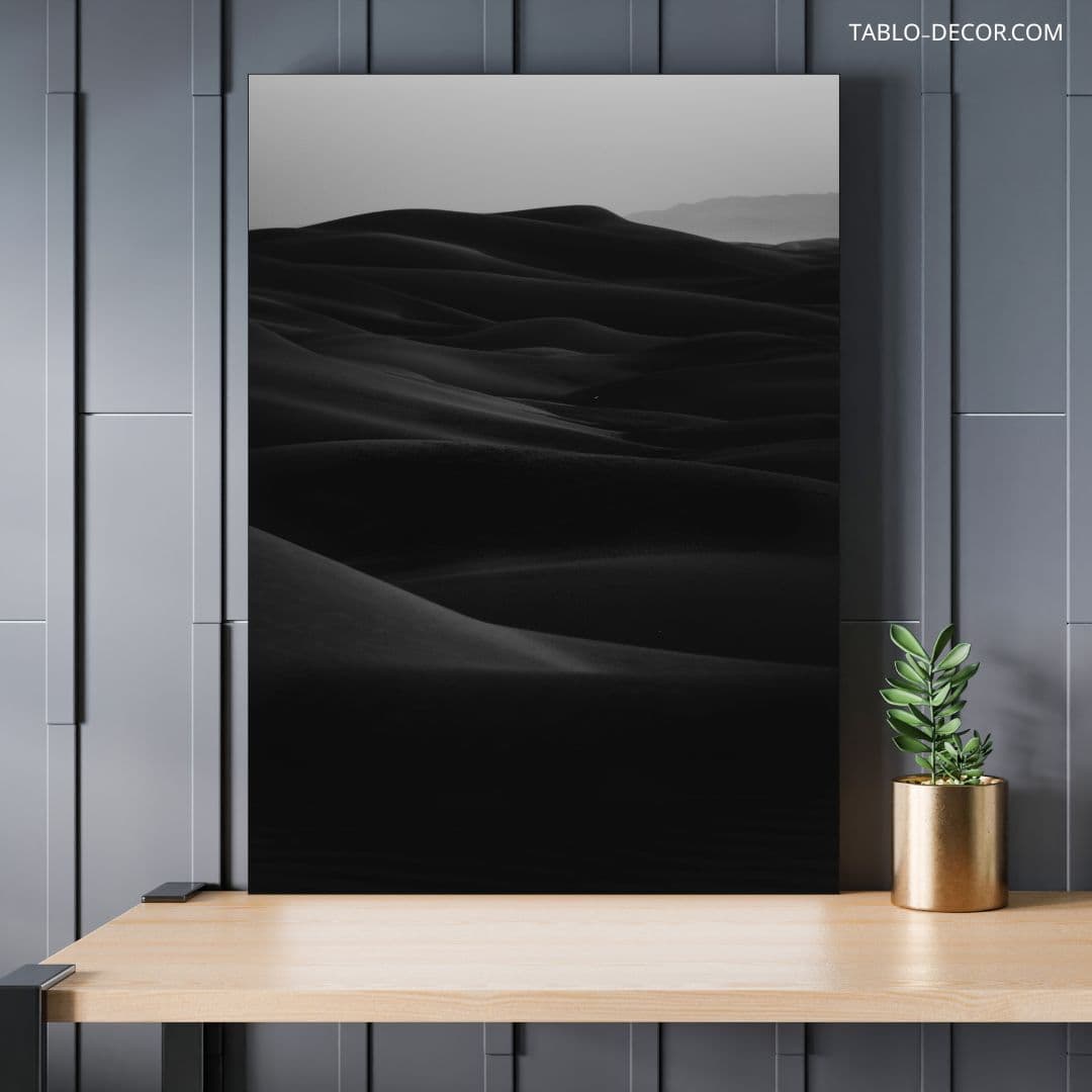 تابلو دکوراتیو مدرن کویر desert