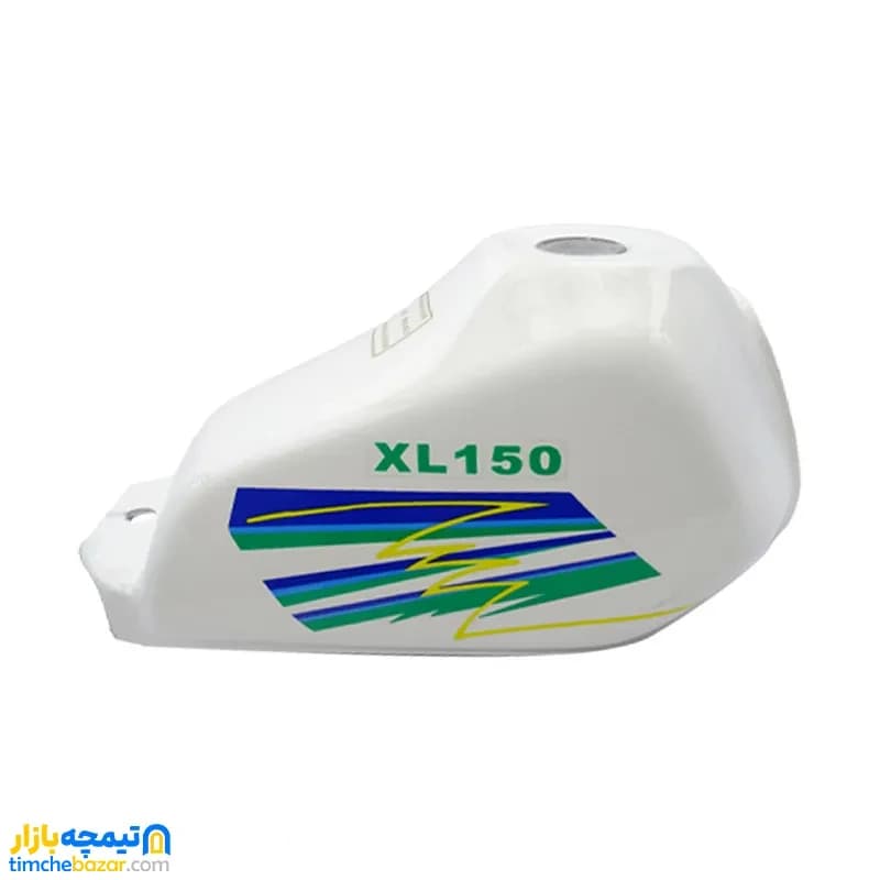 باک بنزین موتور سیکلت تریل XL هوندا رنگ سفید