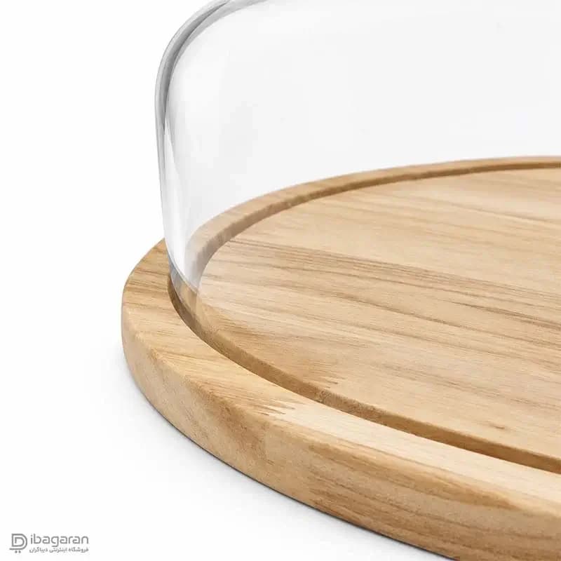 کیک خوری بلور با زیره چوب مدل 45006 — تصویر ۵