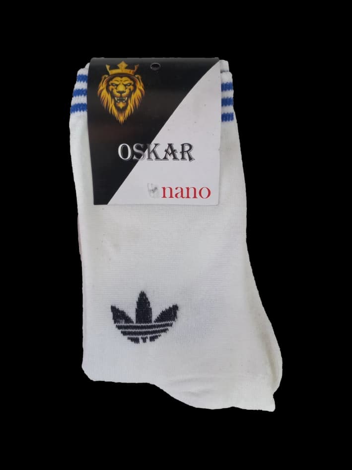 جوراب ساق بلند (جین با طرح adidas) — تصویر ۲