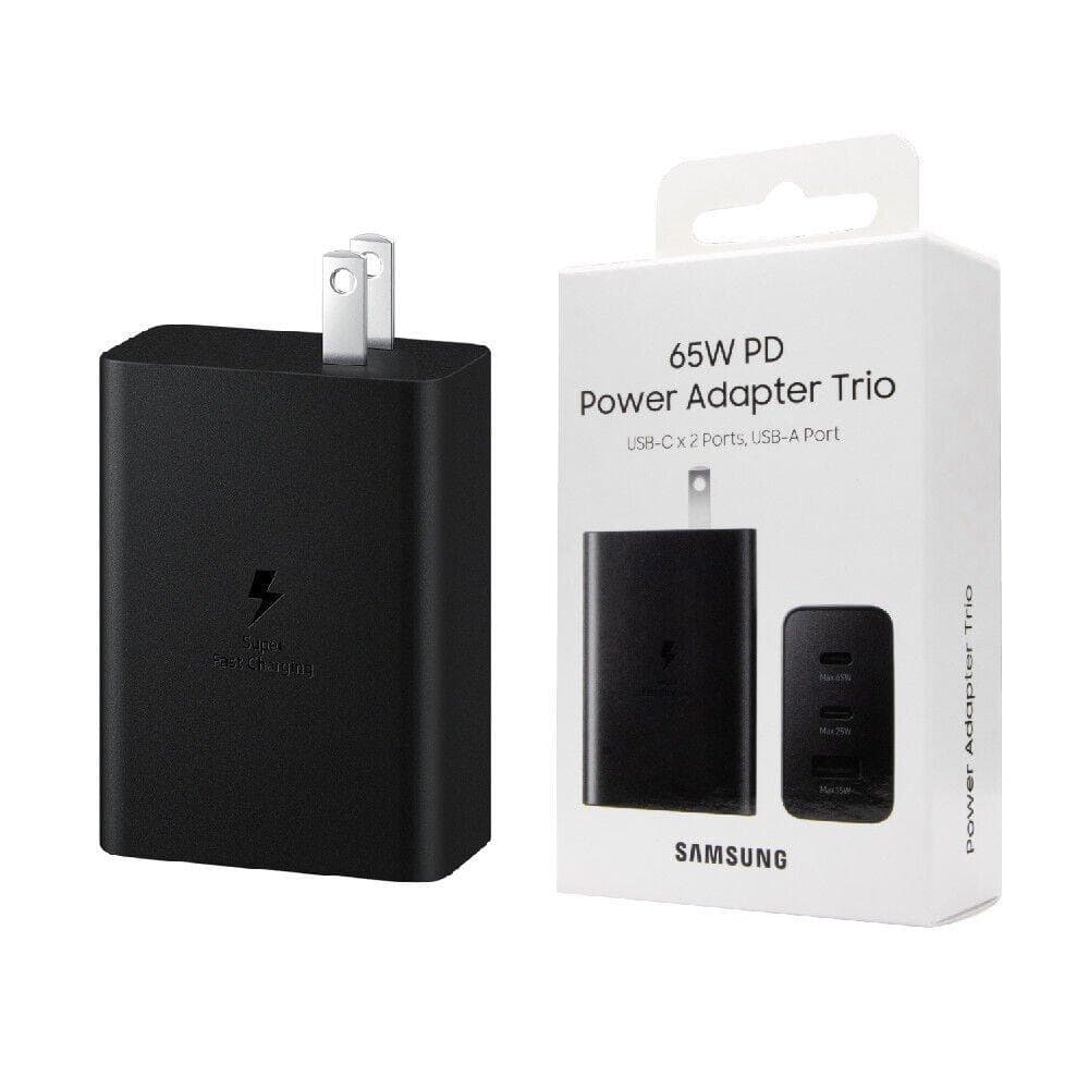 شارژر سامسونگ اصل مدل SAM EP TA-800NB EGEU 65W 2PD USB به همراه کابل دو سر تایپ سی — تصویر ۴