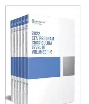دانلود کتاب 2022 CFA Program Curriculum Level III Box Set – مجموعه جعبه برنامه درسی سطح III برنامه CFA 2022