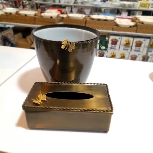 سطل و جا دستمال فیلبندشاپ مدل 847874