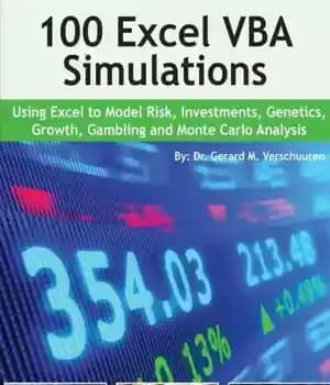 دانلود کتاب 100 Excel VBA Simulations: Using Excel VBA to Model Risk, Investments, Genetics. Growth, Gambling, and Monte Carlo Analysis…