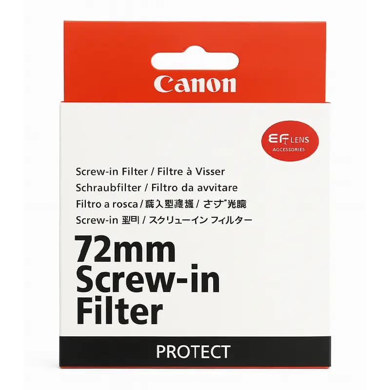 فیلتر لنز UV سایز 72 میلی‌متری Canon — تصویر ۳