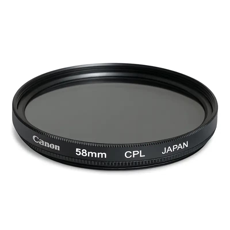 فیلتر لنز پلاریزه سایز 58 میلیمتری Canon