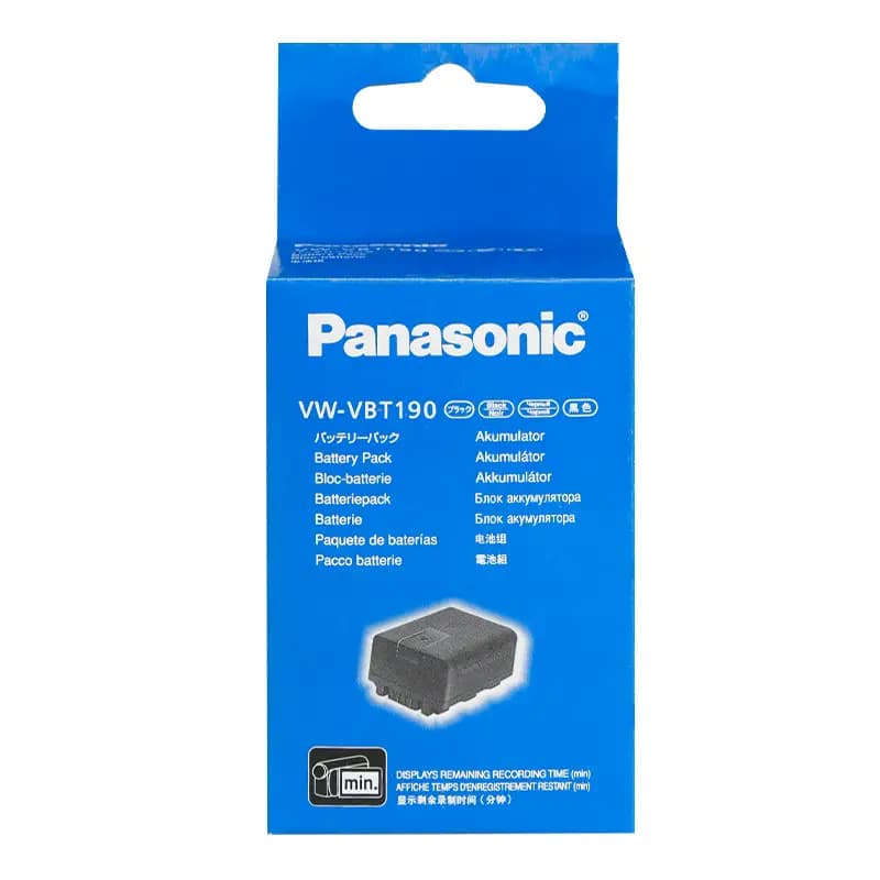 باتری دوربین پاناسونیک مدل VW-VBT190 (مشابه اصلی | با جعبه) — تصویر ۳