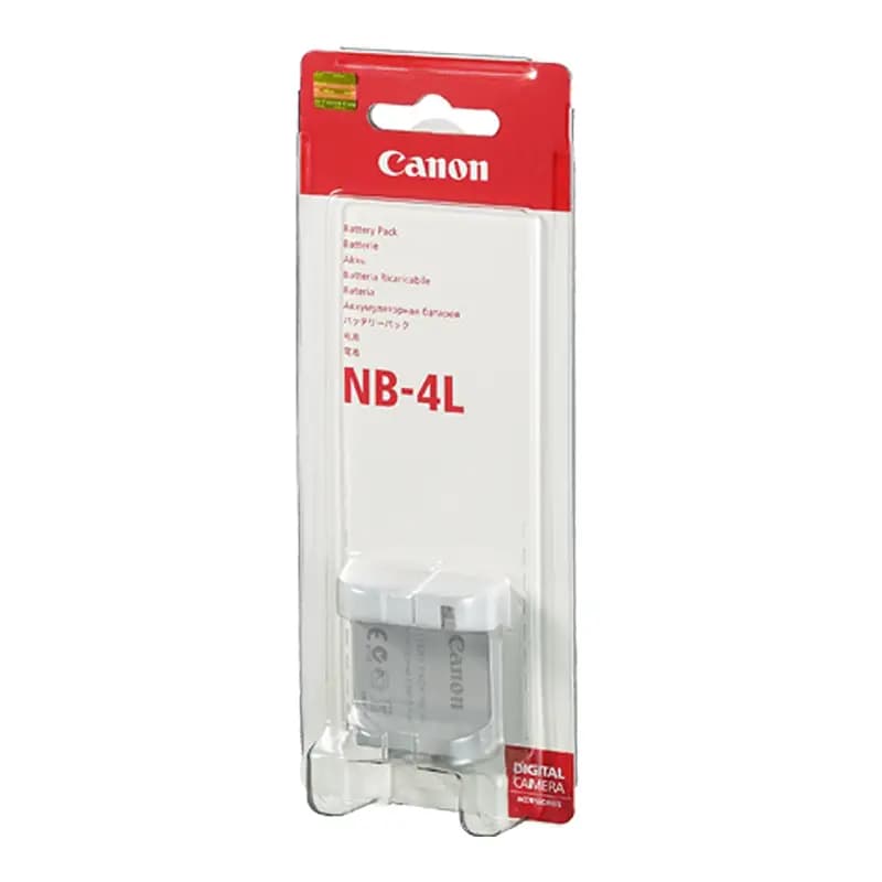 باتری دوربین کانن مدل NB-4L (مشابه اصلی | با جعبه) — تصویر ۲