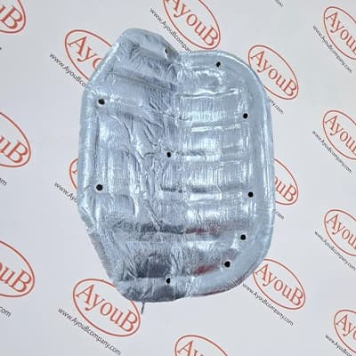 عايق حرارت گیر گیربکس دریچه پشت صندلی راننده ون نارون