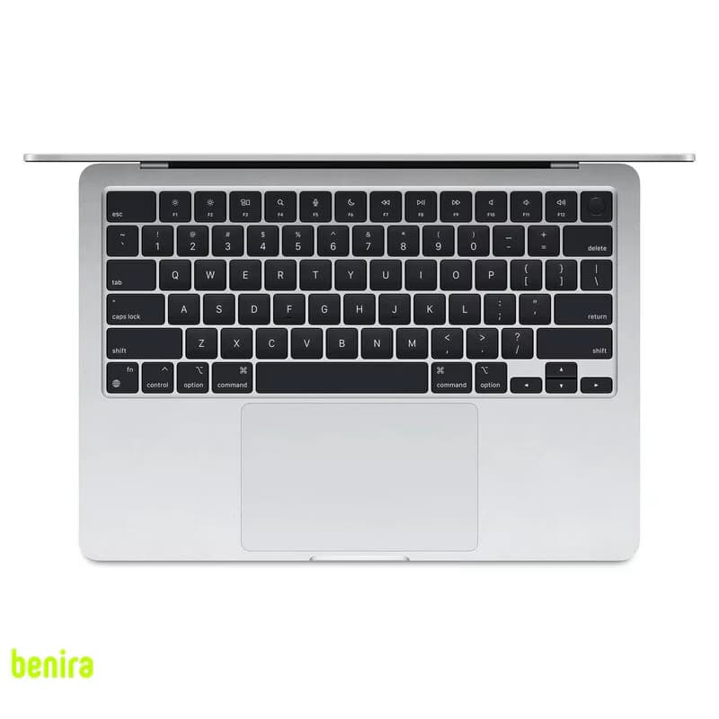 لپتاپ 13.6 اینچی اپل مدل MacBook Air MDH74 2026 LLA با تراشه M5، رم 16 گیگابایت و حافظه SSD با ظرفیت 512 گیگابایت، نمایشگر Liquid Retina با وضوح 2560×1664 پیکسل، باتری با شارژدهی تا 18 ساعت پخش ویدیو — تصویر ۶