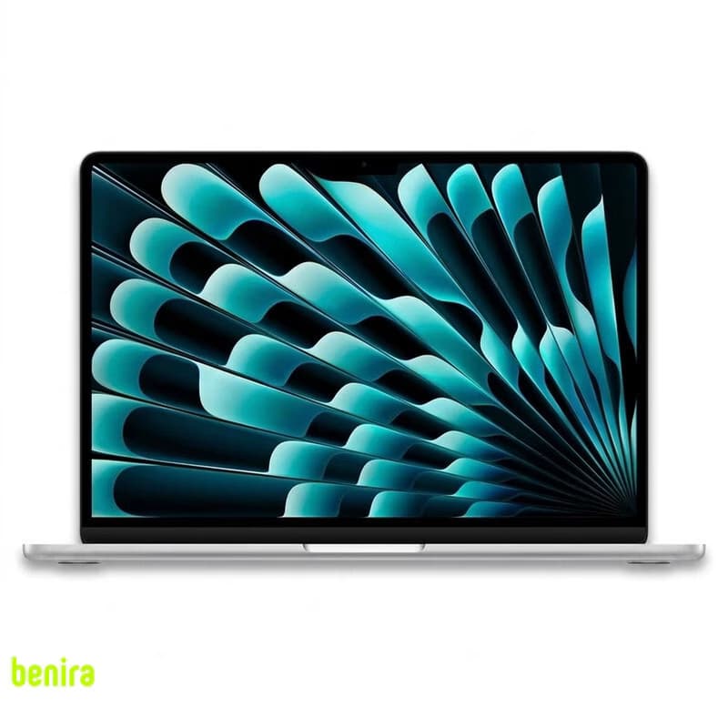 لپتاپ 13.6 اینچی اپل مدل MacBook Air MDH74 2026 LLA با تراشه M5، رم 16 گیگابایت و حافظه SSD با ظرفیت 512 گیگابایت، نمایشگر Liquid Retina با وضوح 2560×1664 پیکسل، باتری با شارژدهی تا 18 ساعت پخش ویدیو