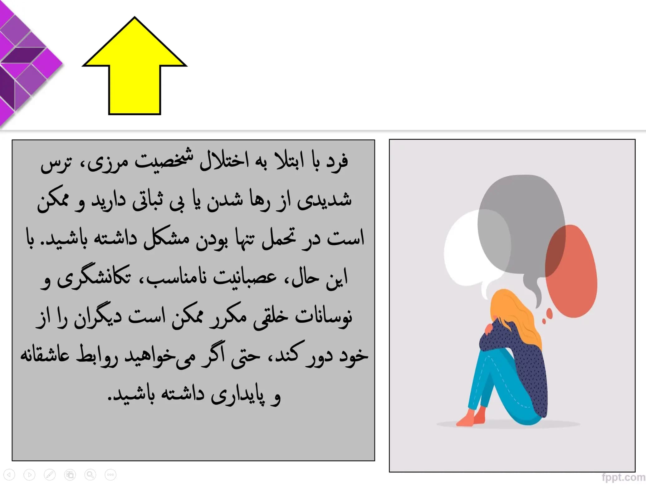 پاورپوینت اختلال شخصیت مرزی BPD — تصویر ۴