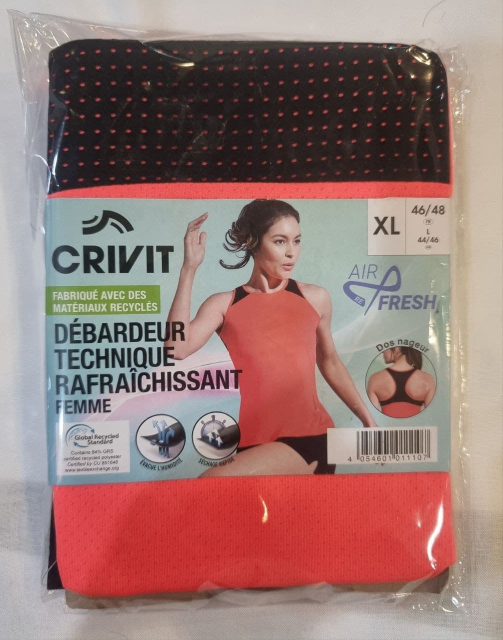 تاپ زنانه ورزشی برند کریویت آلمانی CRIVIT 381287 — تصویر ۲