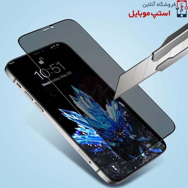 گلس آیفون 17 – IPHONE 17 از نوع پرایوسی و جنس شیشه ای — تصویر ۲