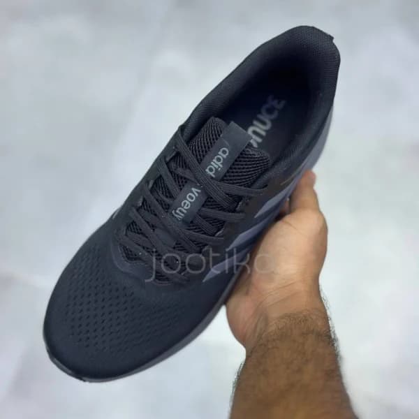 آدیداس ووی بونس مشکی طوسی adidas Voeuy Bounce Black Gray — تصویر ۲
