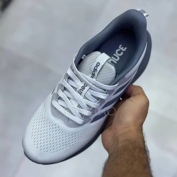 آدیداس ووی بونس خاکستری روشن و تیره adidas Voeuy Bounce Light/Dark Gray — تصویر ۳