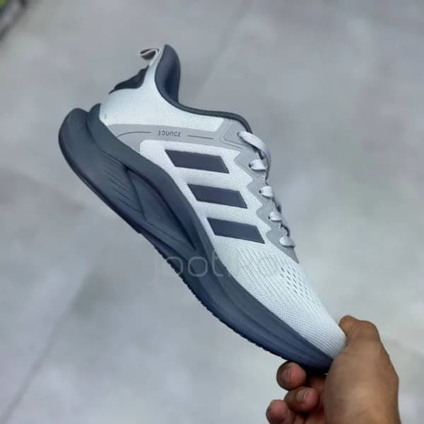 آدیداس ووی بونس خاکستری روشن و تیره adidas Voeuy Bounce Light/Dark Gray — تصویر ۲