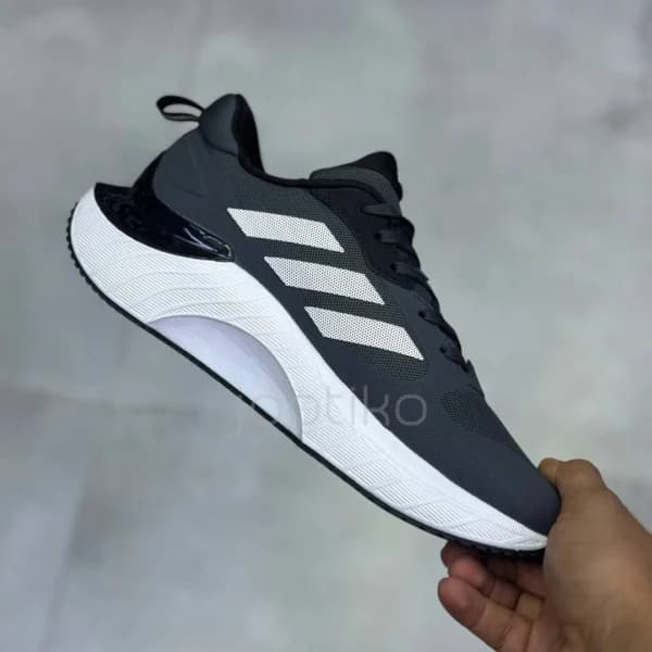 آدیداس سوپرماگما اترنو طوسی تیره سفید adidas SuperMagma Eterno Dark Gray White — تصویر ۳