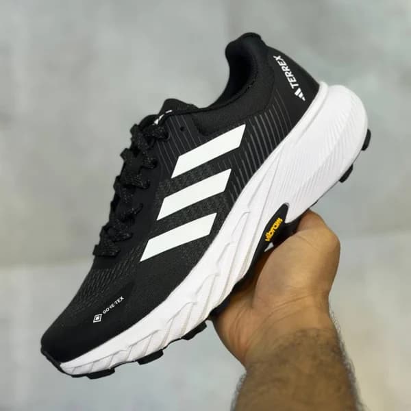 کفش آدیداس ترکس گورتکس مشکی سفید adidas Terrex Gore-tex Hiking