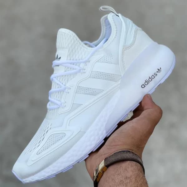 آدیداس زد ایکس 2k بوست Adidas zx 2k Boost سفید — تصویر ۲