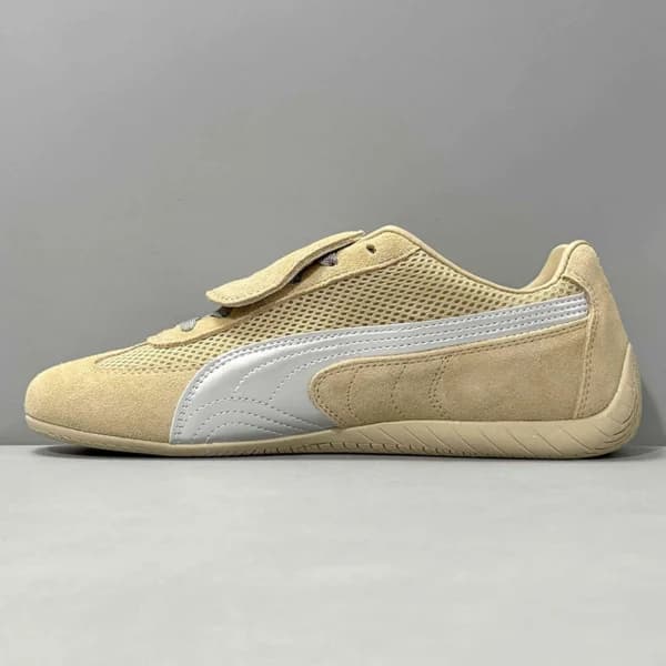 کفش پوما اسپیدکت رنگ شنی Puma Speedcat OPEN YY Prairie Tan — تصویر ۲