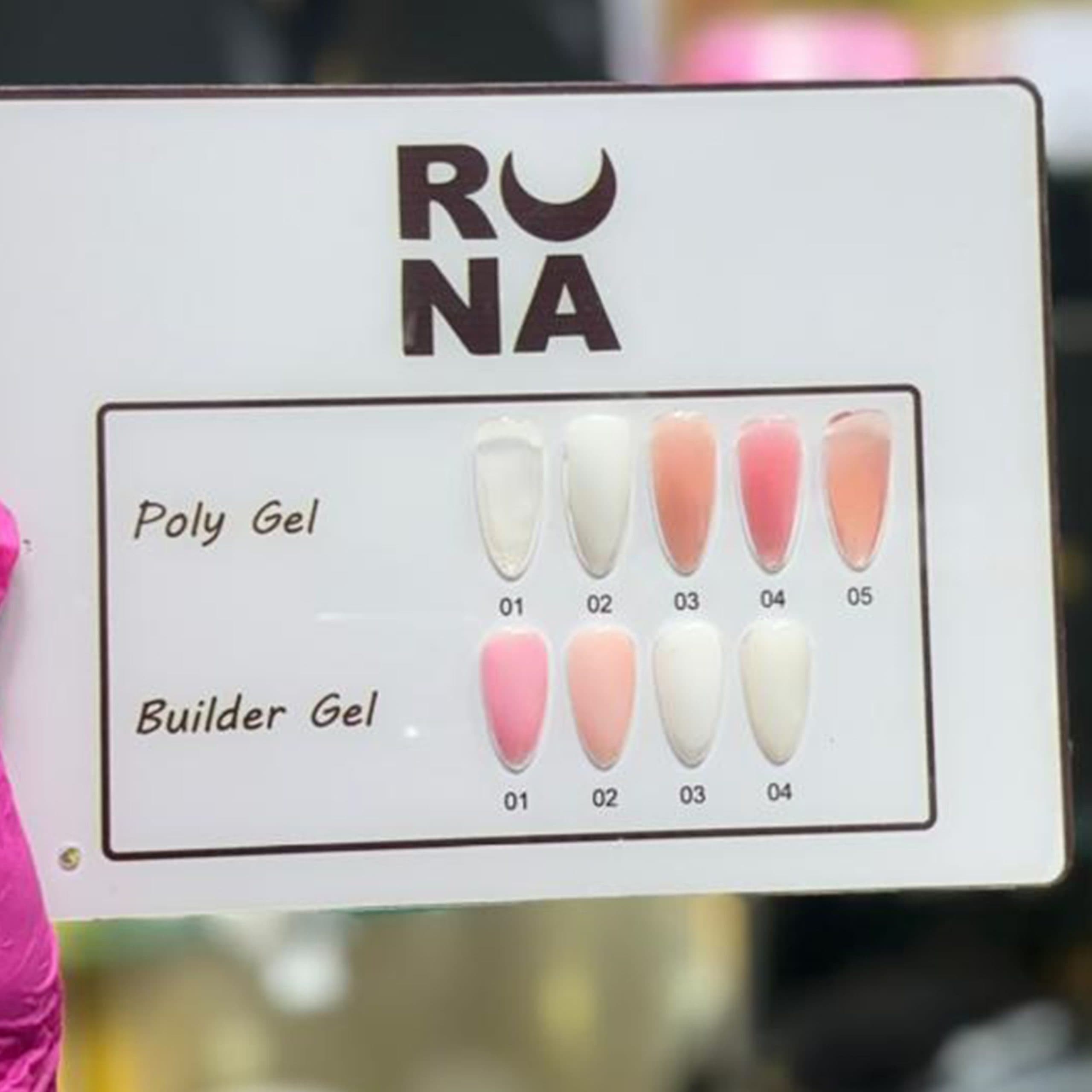 پلی ژل 60 گرم رونا RUNA کد 01 — تصویر ۲