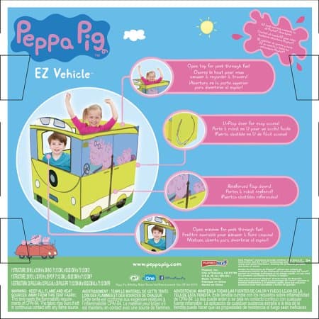چادر کودک Play Hut Peppa Pig — تصویر ۲