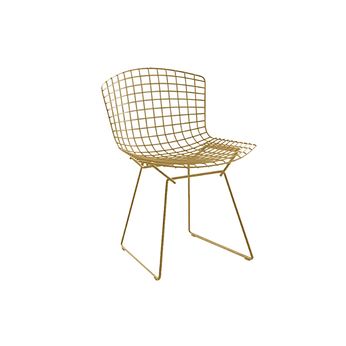 صندلی نظری مدل برتویا – رزگلد و گلد – Bertoia-N103