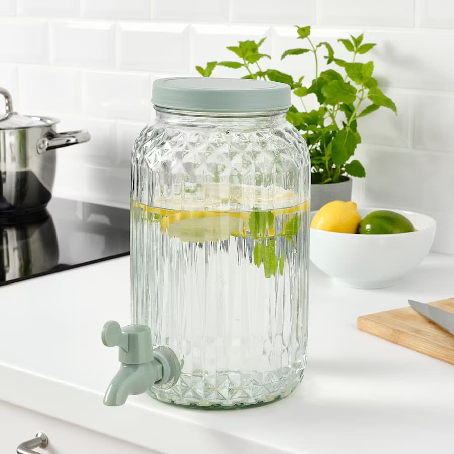 کلمن شیشه‌ای ایکیا IKEA-SOMMARFLADER — تصویر ۵