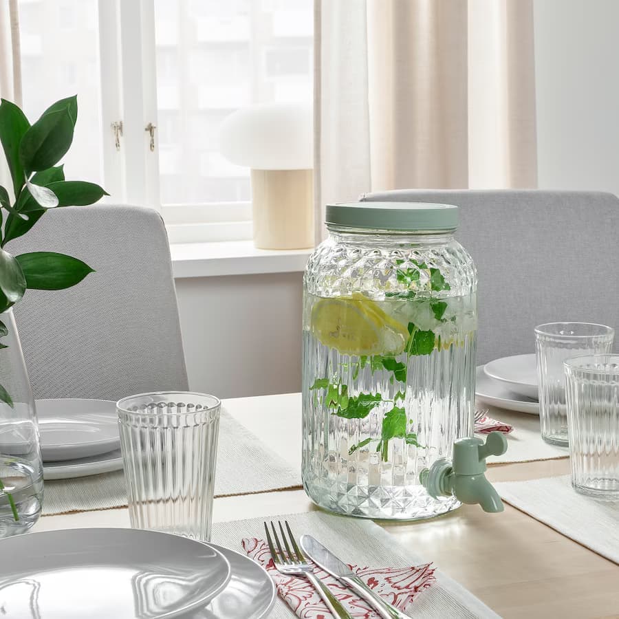 کلمن شیشه‌ای ایکیا IKEA-SOMMARFLADER — تصویر ۶