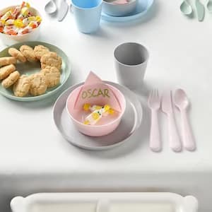 سرویس قاشق چنگال رنگی کودک ایکیا IKEA-KALAS — تصویر ۳