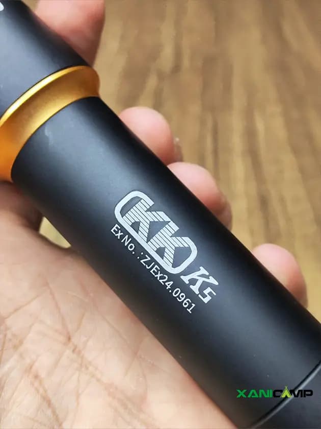 چراغ قوه پلیسی زوم دار KK مدل K5 — تصویر ۸