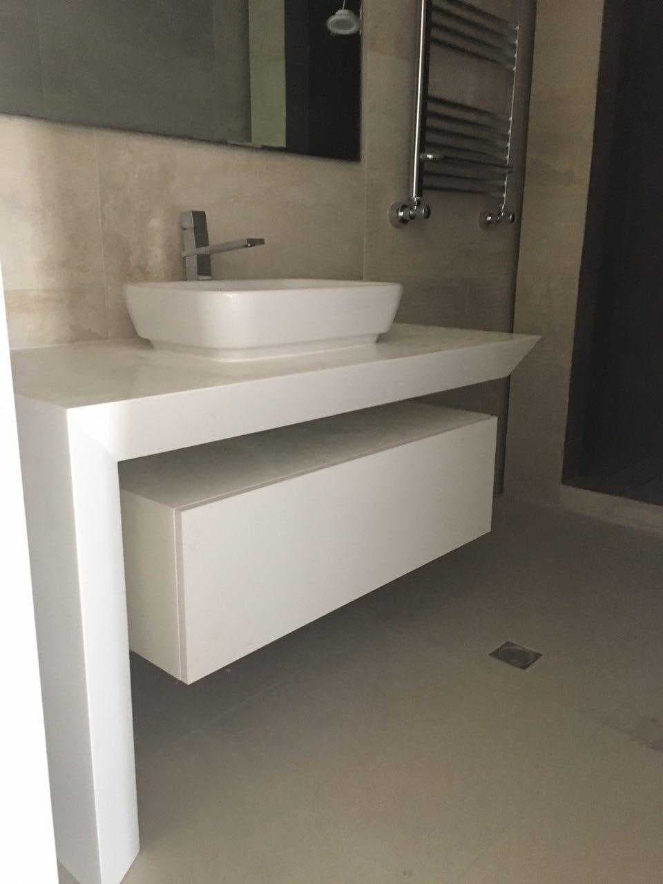 کابین روشویی آینه دار W18