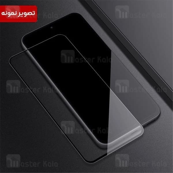 گلس تمام صفحه تمام چسب مانکی Xiaomi Redmi 12 / Redmi Note 12R / Poco M6 Pro 5G Monkey Anti Static — تصویر ۶
