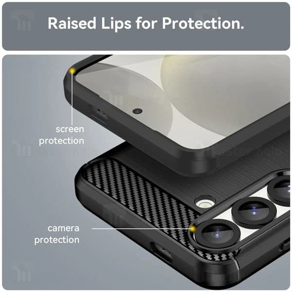 قاب فیبر کربنی سامسونگ Samsung Galaxy S25 Rugged Armor Fiber Carbon — تصویر ۷