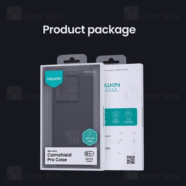 قاب محافظ نیلکین سامسونگ Samsung Galaxy S25 Edge Nillkin CamShield Pro Case دارای محافظ دوربین — تصویر ۷