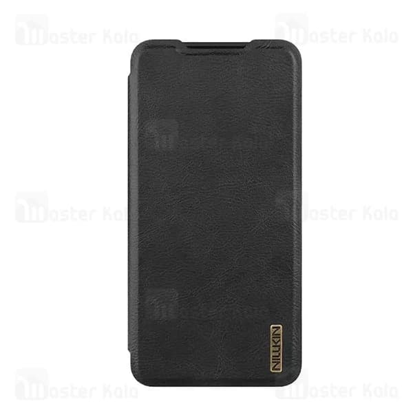 کیف چرمی نیلکین سامسونگ Samsung Galaxy S25 Edge Nillkin Qin Pro Leather Case دارای محافظ دوربین — تصویر ۲