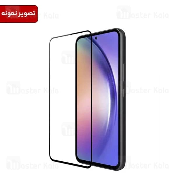 گلس تمام صفحه تمام چسب مانکی Xiaomi Redmi 13C / Poco C65 / Samsung A06 Monkey Anti Static Glass — تصویر ۳