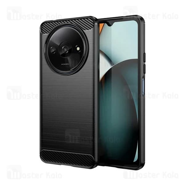 قاب فیبر کربنی شیائومی Xiaomi Redmi A3 / Poco C61 Rugged Armor Fiber Carbon — تصویر ۲