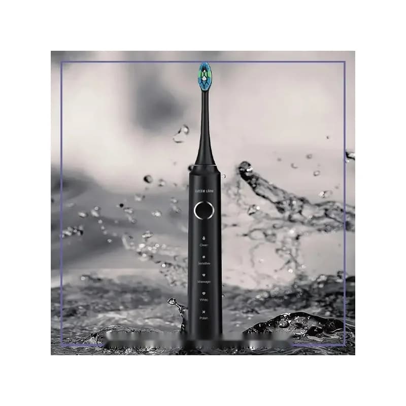 مسواک برقی گرین لاین Green Lion Smart Toothbrush GNSMBRSHBK – مشکی — تصویر ۳