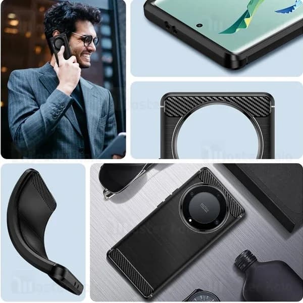 قاب فیبر کربنی هانر Honor X9a Rugged Armor Fiber Carbon — تصویر ۳