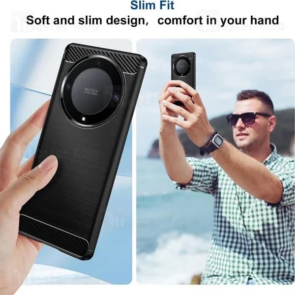 قاب فیبر کربنی هانر Honor X9a Rugged Armor Fiber Carbon — تصویر ۲