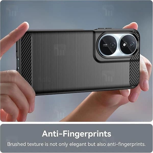 قاب فیبر کربنی هانر Honor X7b / Play 50 Plus Rugged Armor Fiber Carbon — تصویر ۶