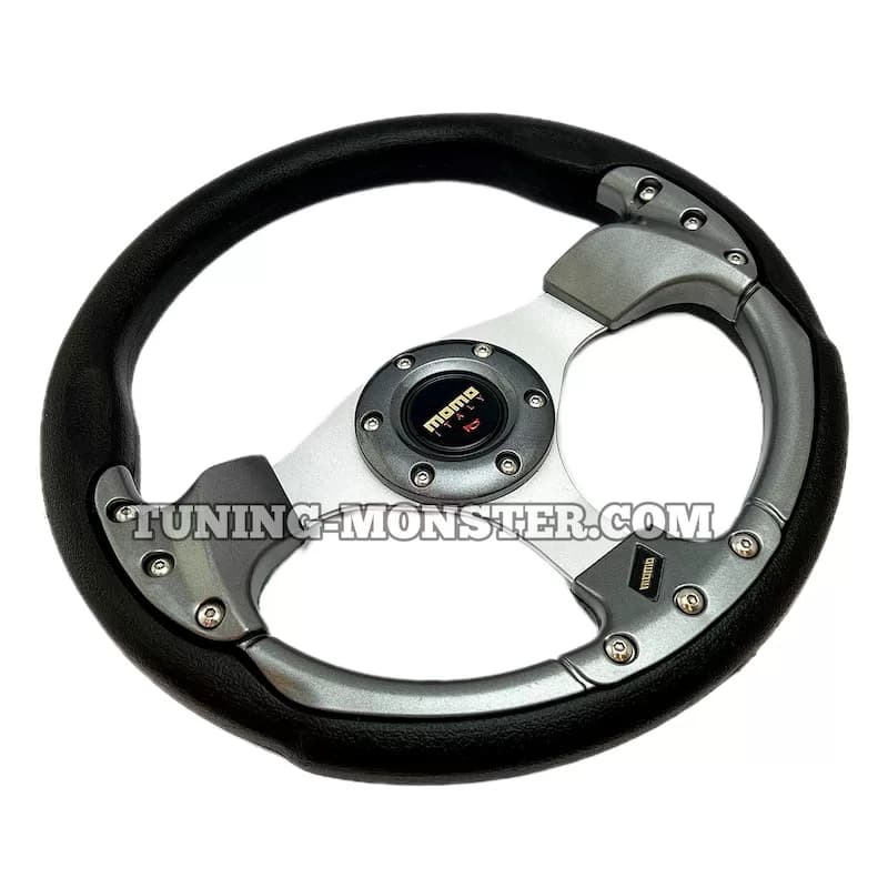 فرمان اسپرت MOMO گرد دودی — تصویر ۲