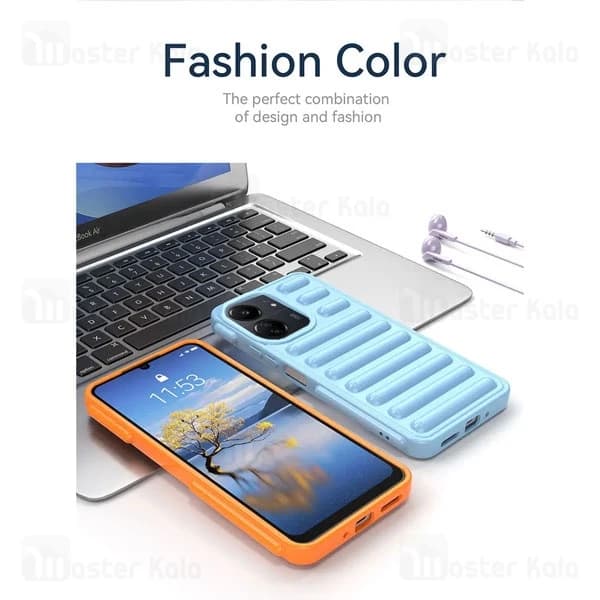 قاب پافر ضد ضربه شیائومی Xiaomi Poco C65 TPU Capsule Shockproof — تصویر ۳
