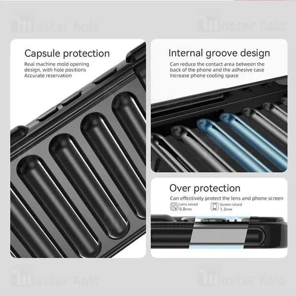 قاب پافر ضد ضربه شیائومی Xiaomi Poco C65 TPU Capsule Shockproof — تصویر ۶