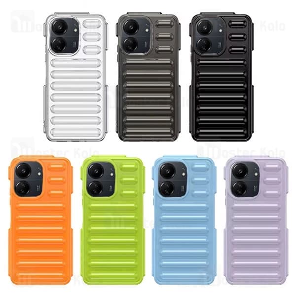 قاب پافر ضد ضربه شیائومی Xiaomi Poco C65 TPU Capsule Shockproof — تصویر ۸